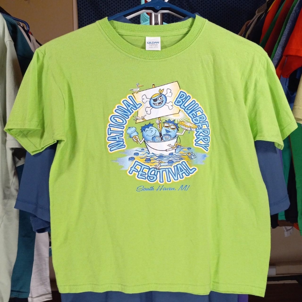 National Blueberry Festival tee shirt